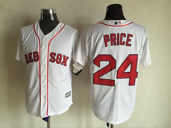 Boston Red Sox #24 David Price White Stitched Majestic MLB Jersey,We sell and wholesale Boston Red Sox #24 David Price White Stitched Majestic MLB Jersey on line form chian!